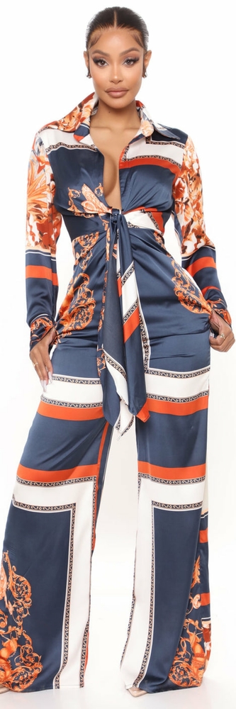 Satin Jumpsuit from Fashion Nova